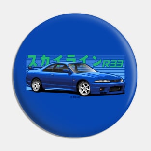 Skyline GT-R R33 Pin