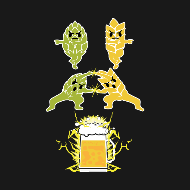 Beer Fusion Hop Malt by HBfunshirts