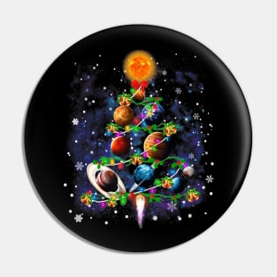 Solar system planets christmas tree gift decor xmas tree Pin