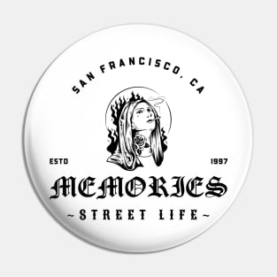 San Francisco - memories - street life Pin