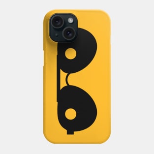 Cool sunglasses serif Phone Case