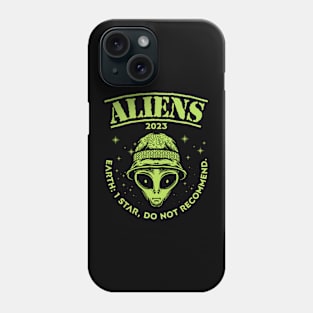 Aliens Rate Earth X Phone Case