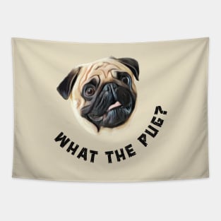 What The Pug Tapestry