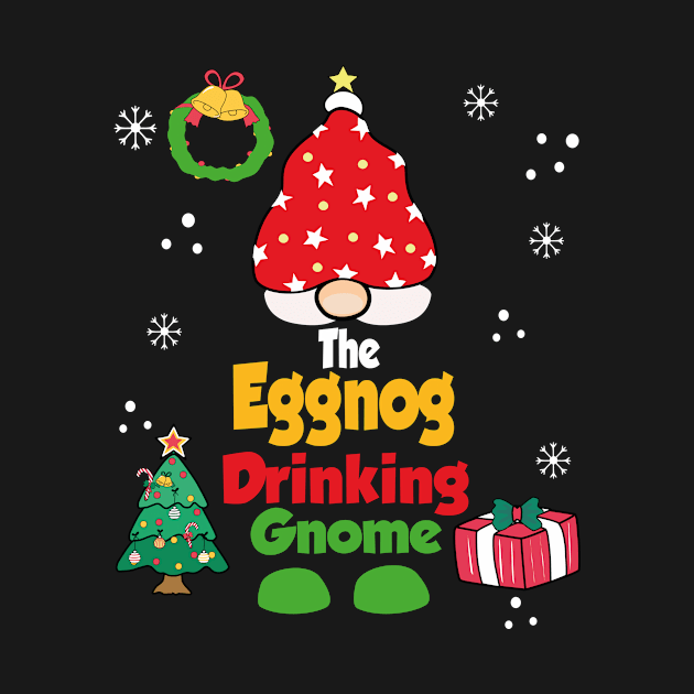 The Drinking Gnome Funny Xmas Family Pajama by JohnRelo