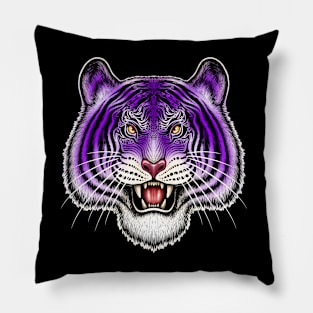 Tiger bengal tiger Siberian tiger big cat Pillow