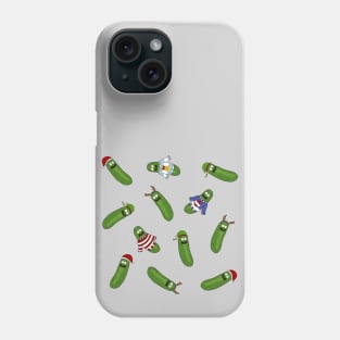 christmas pickle Phone Case