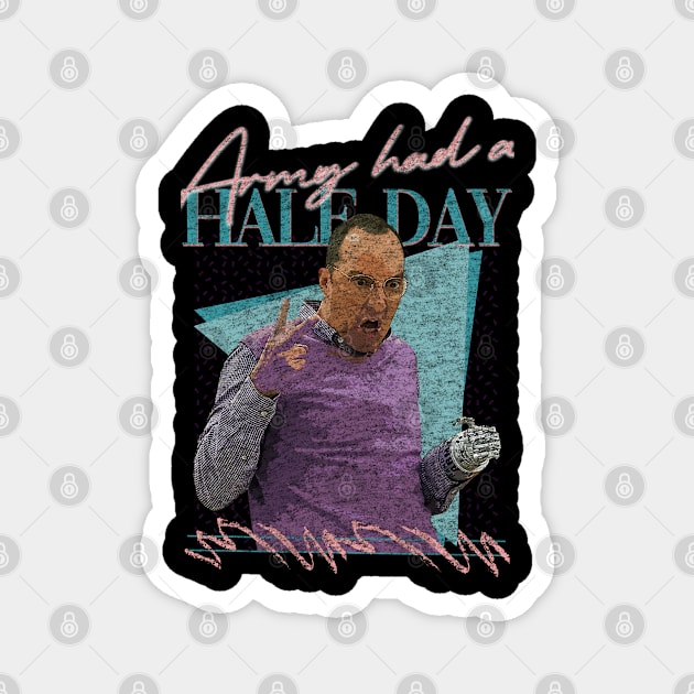 Army had a Half Day - Retro Magnet by Tv Moments