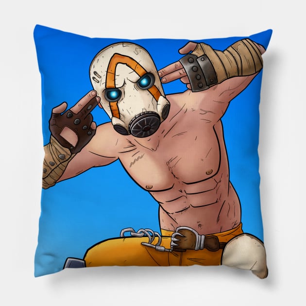 I'm Feeling Kinda... Psycho! Pillow by CharleyFox