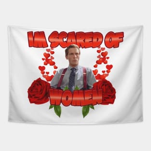 I am scared of women Patrick Bateman Tapestry