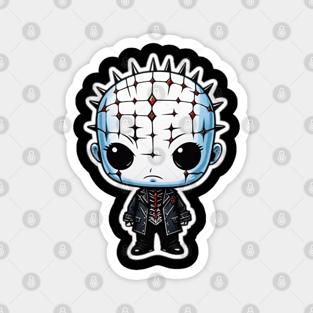 Hellraiser Pinhead 1 Magnet by Grave Digs