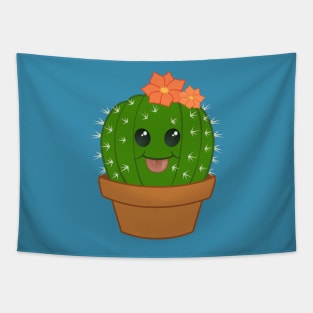 Raspberry Cactus Tapestry