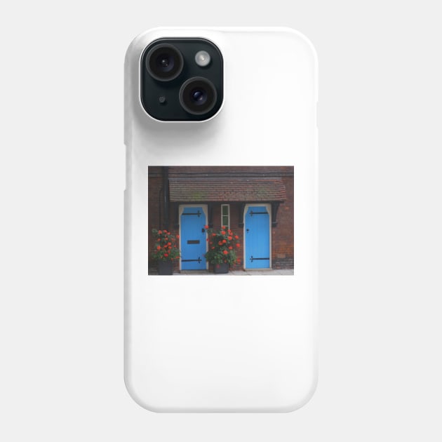 Tower of London, Two Blue Doors Phone Case by IgorPozdnyakov