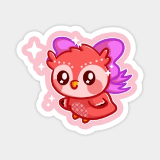 Celestial Owl - Cute Kawaii Owl Magnet