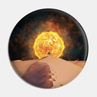 Cosmic Sahara: Trip to the Sun Pin