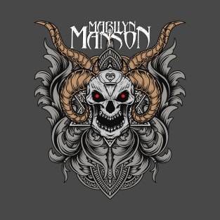 Skull band Marilyn manson T-Shirt