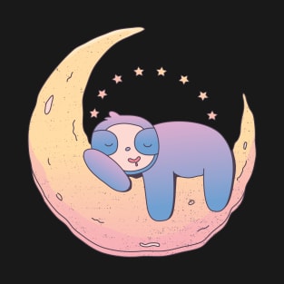 Sloth On Moon Sloth On The Moon T-Shirt