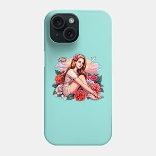 Lana Del Rey - Wrapped In White Phone Case