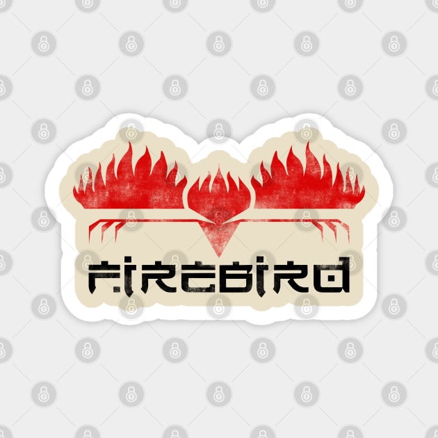 Firebird Software Retro Games Logo Vintage Magnet by Meta Cortex