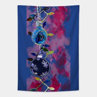 Holiday lightbulbs Tapestry