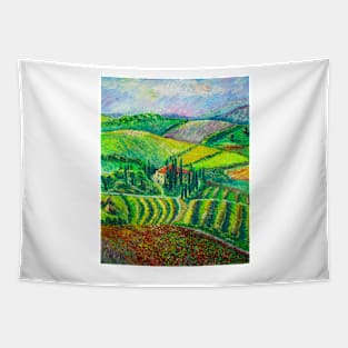 Fields of Italy Tapestry