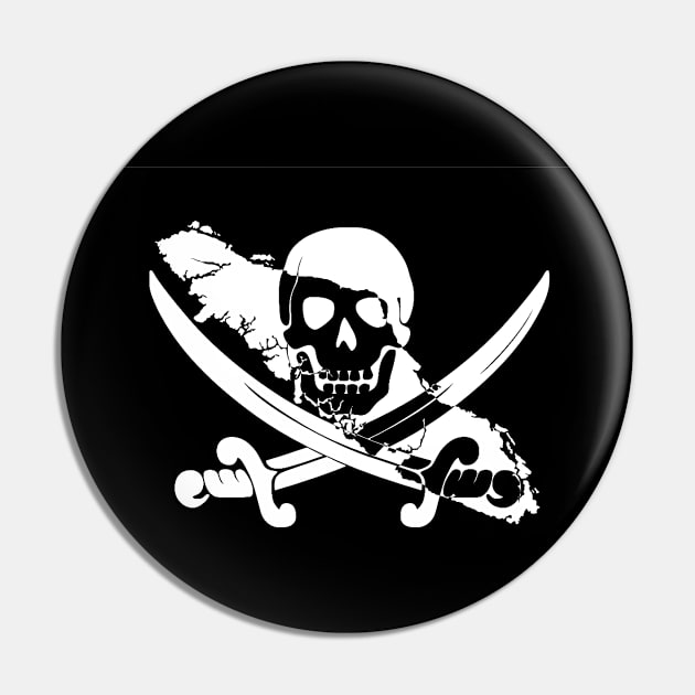 Island Pirate Pin by InletGoodsCo