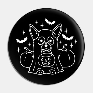 Dog Ghost Pin