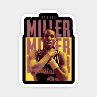 Reggie Miller Choke Sign Basketball Magnet