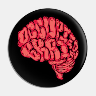 Occupied Brain Pin