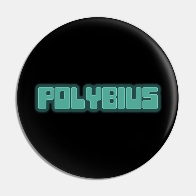 POLYBIUS - 1981 Arcade Game Pin by tvshirts