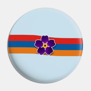 Armenian Forget me Not Flower Pin