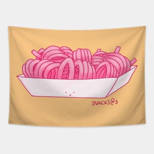 Curly Fries in PINK Tapestry