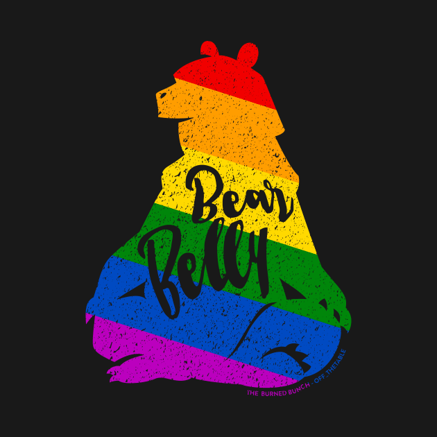 Bear Belly - Rainbow by Off the Table Merch