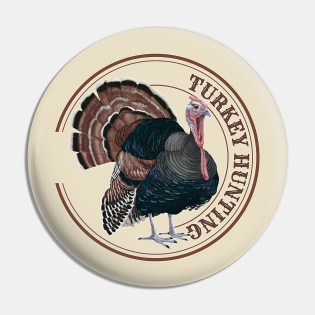 Turkey Hunting Pin by Wild Catch