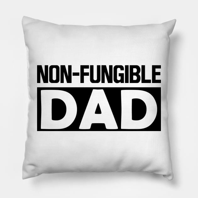 Non-Fungible Dad Pillow by KC Happy Shop