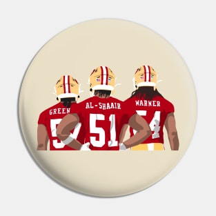 the lineback trio Pin