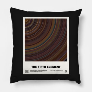 minimal_The Fifth Element Abstract Circular Movie Pillow