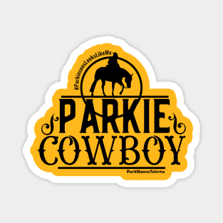 Parkie Cowboy Magnet