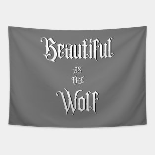 Beautiful As The Wolf Tapestry