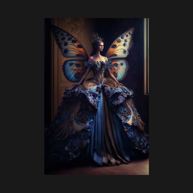 Beautiful Butterfly Fairy by redwitchart