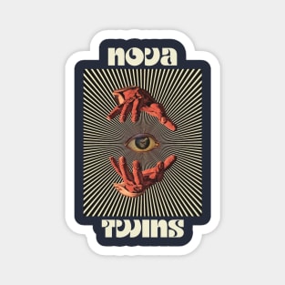 Hand Eyes Nova Twins Magnet