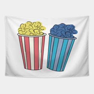 Two Popcorn Tapestry