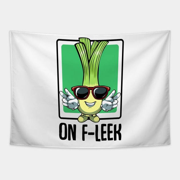 Leek Vegan Tapestry by Lumio Gifts