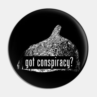 Got Conspiracy? Pin