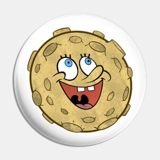 Spongeface Moonpants Pin