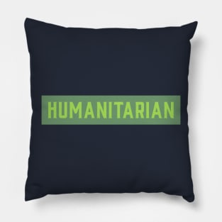 Humanitarian Pillow