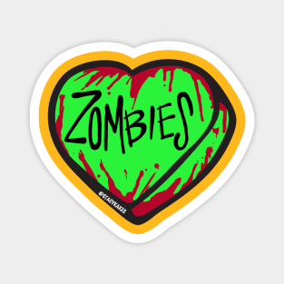 Zombie Heart Magnet