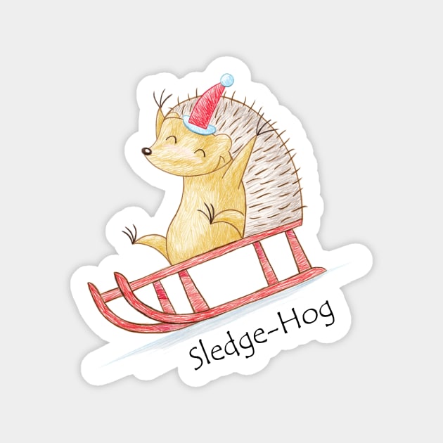 A Hog's Life - Sledge-Hog Magnet by shiro