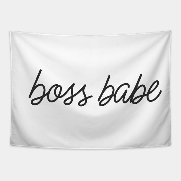 Boss Babe Tapestry by SweetLavender