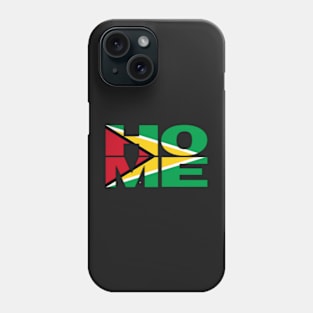 Guyana Flag Collection Spelling HOME - Guyanese - Soca Mode Phone Case