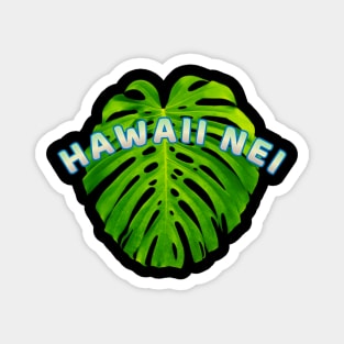 Hawaii nei Hawaii is my home Magnet